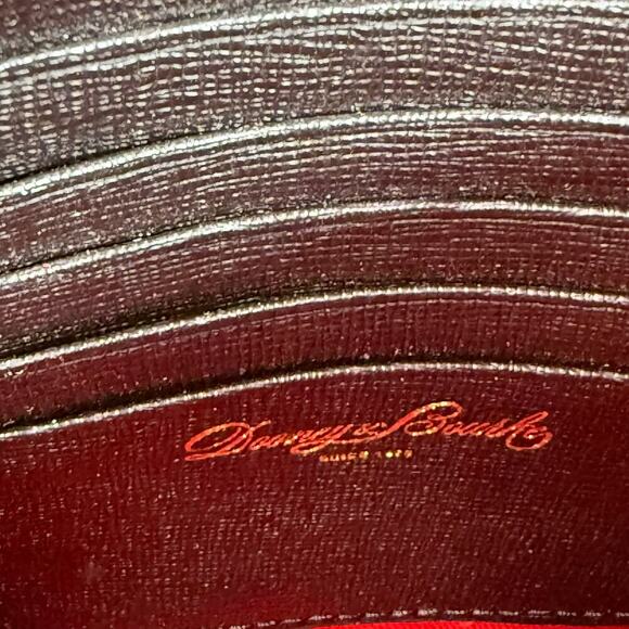 New Dooney & Bourke Envelope Slim Leather Wallet Black Organizer Clutch 9x6 - Picture 9 of 13